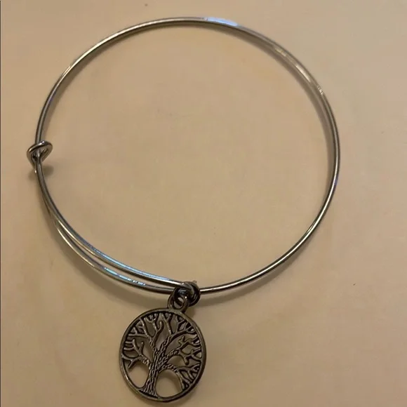 Silver Gold Tree Charm Bracelets Set - Picture 3 of 4